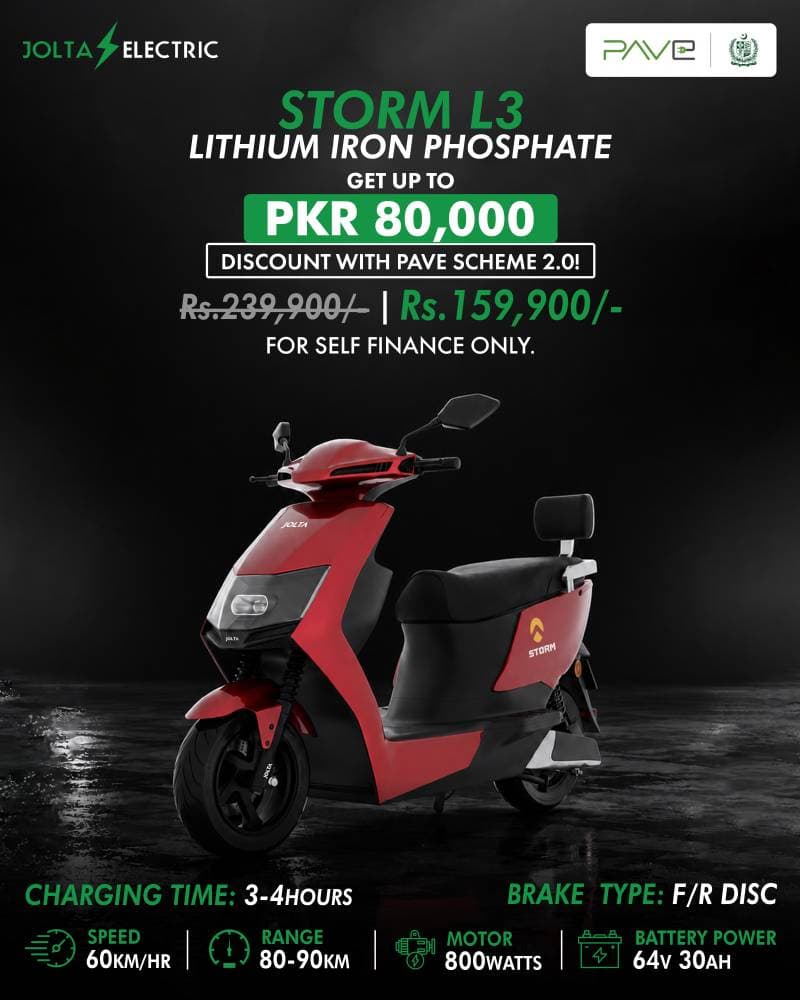 Jolta Electric Storm L3