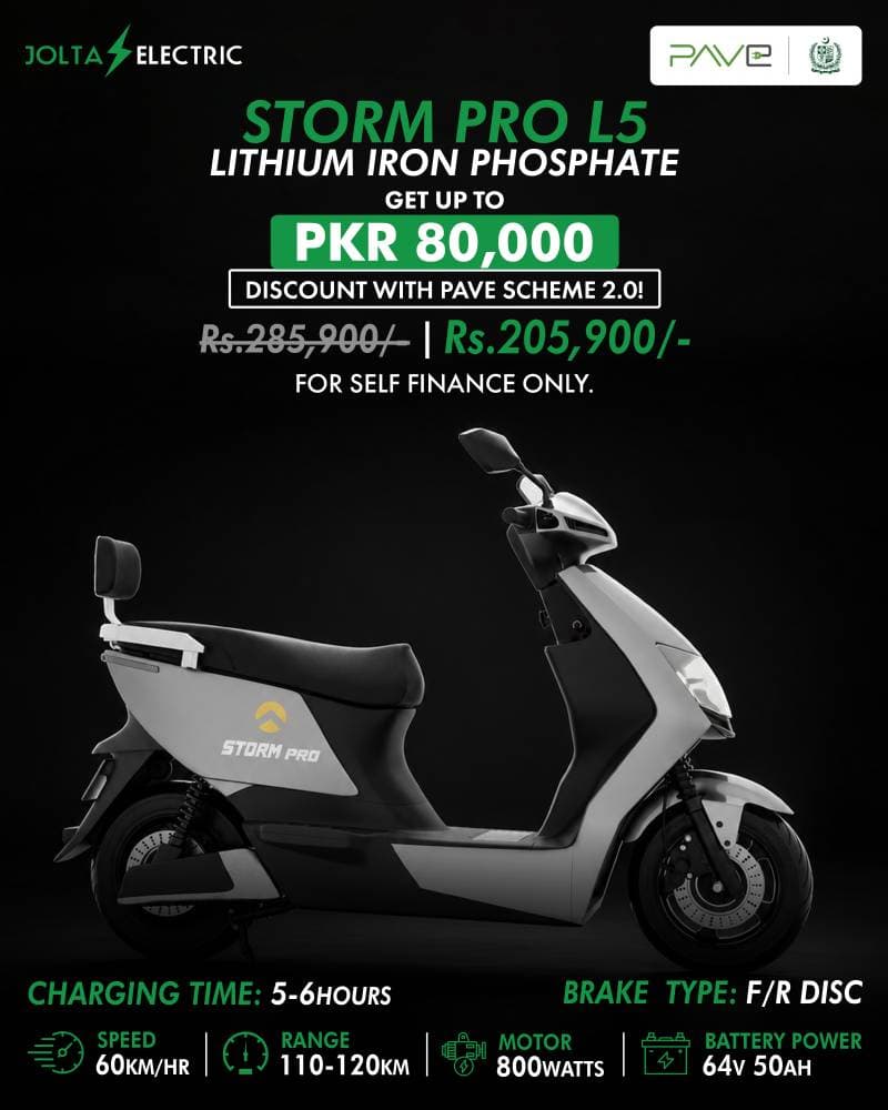 Jolta Electric Storm Pro L5