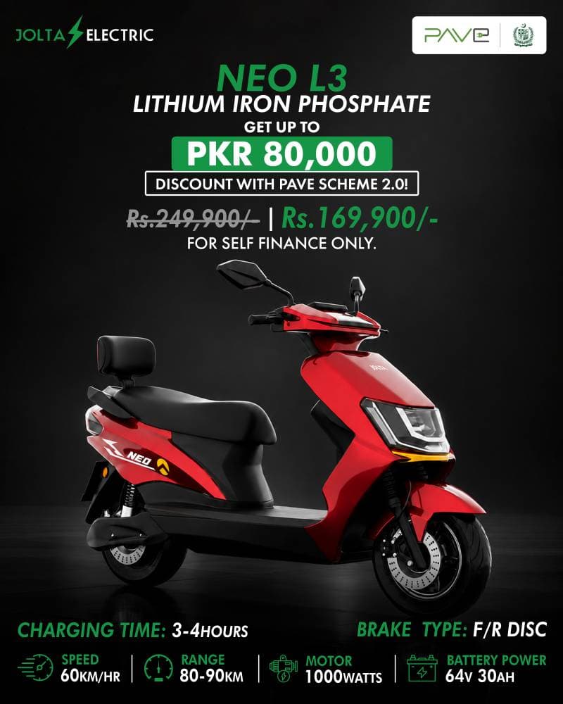Jolta Electric Neo L3