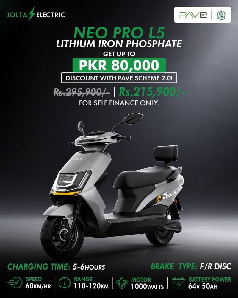 Jolta Electric Neo Pro L5