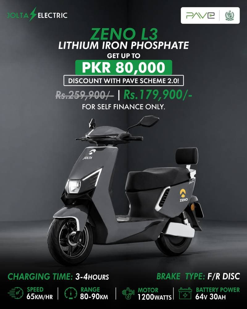 Jolta Electric Zeno L3