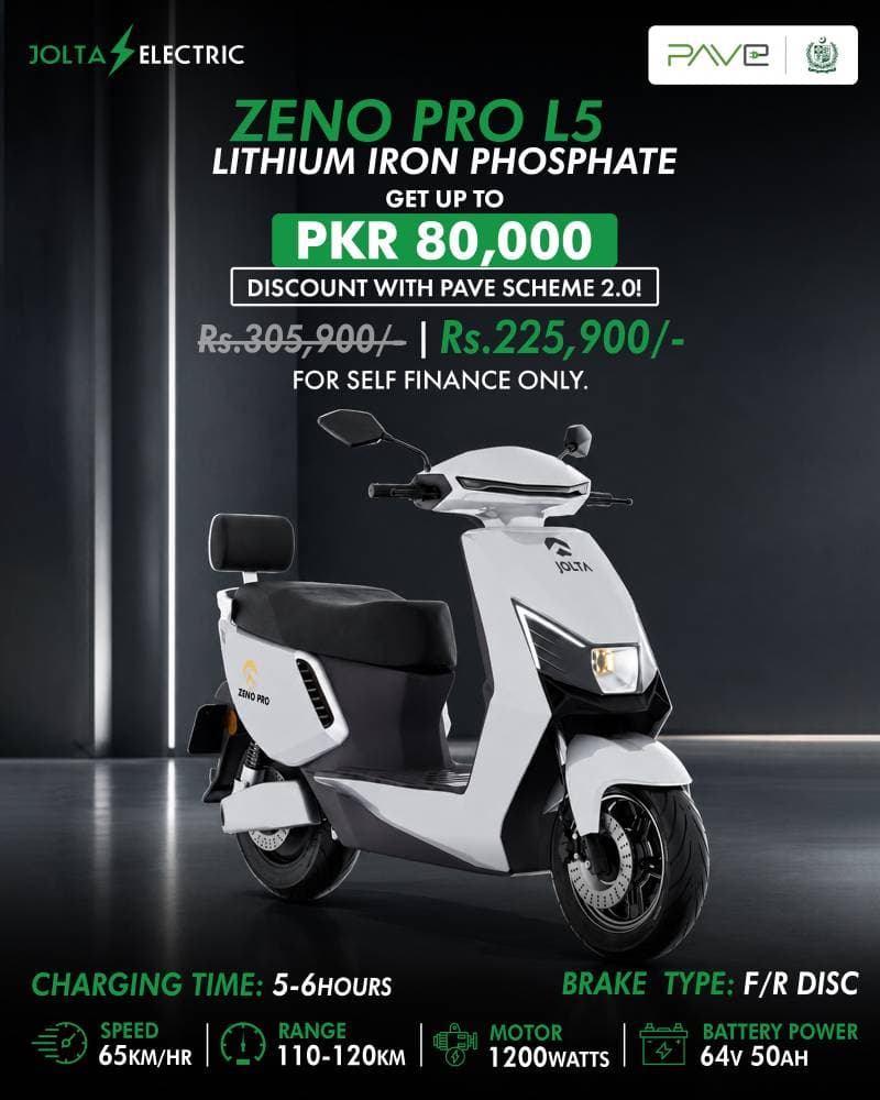 Jolta Electric Zeno Pro L5